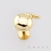 CARTOON-STYLE BOMB 316L SURGICAL STEEL LABRET SET